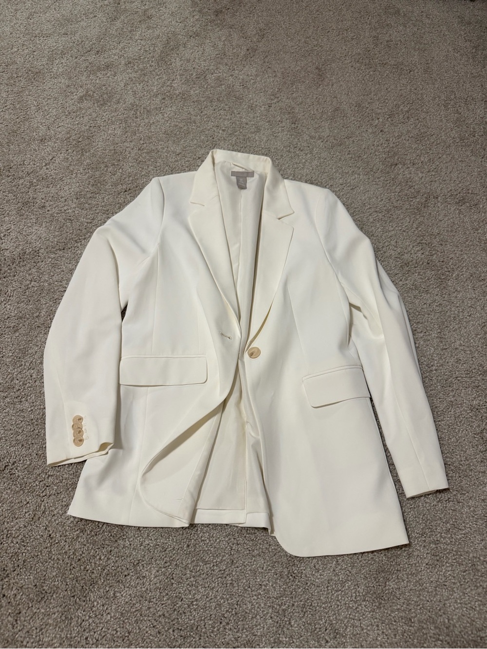 White Blazer Jacket